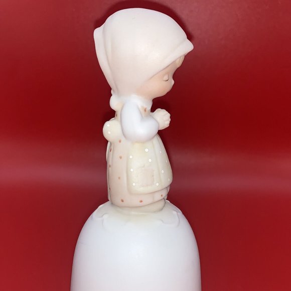 1980 Precious moments - Prayer Changes Things Bell-E-210 - Picture 5 of 5